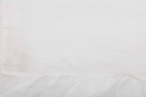 Piper Classics Provincial Linen White Queen Duvet Cover, 90" x 90"