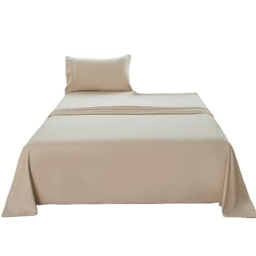 Mohap 1800 Thread Count Double Brushed Microfiber Bed Sheet Set - Full Gray