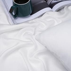 Breathable Bamboo Pillowcases Set of 2, Skin-Friendly King Size Cooling Pillow Covers