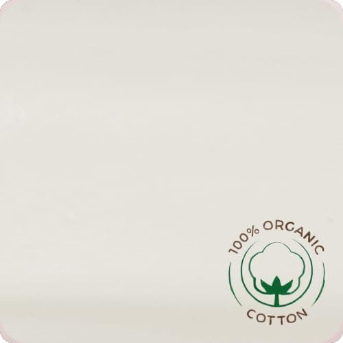 California Design Den 100% Organic Cotton Deep Pocket Sheets - Ivory