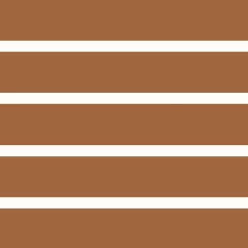 JELLYMONI 100% Natural Cotton Queen Pillowcases, 2 Pack White & Khaki Stripes