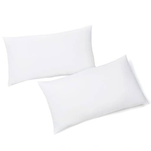 Linen Queen Pillow Set - Soft, Hypoallergenic & Machine Washable