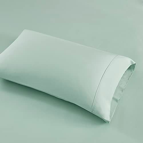 Beautyrest All Season Smart Temperature Sheets, King, Seafoam, 1000 Thread Count