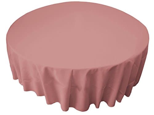 LA Linen Washable Emerald Green 108"Round Tablecloth