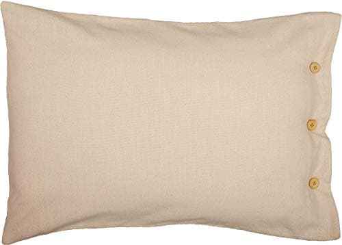 Piper Classics Blue Ticking Stripe Pillow Sham, Standard Size