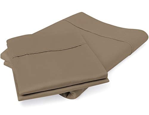 King Size Hotel Style Egyptian Cotton Pillowcases - 2 PC (Taupe)