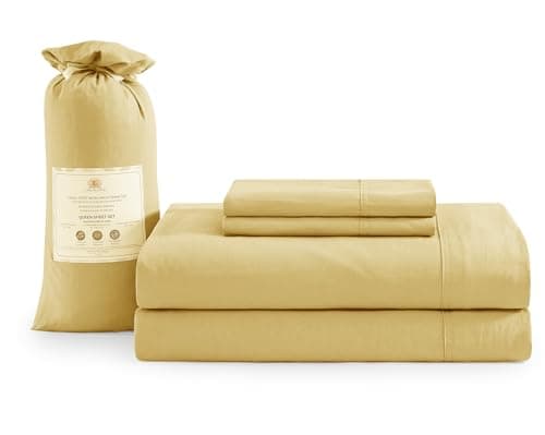 Bed Linen Set, Full Size, Ultra Soft Microfiber, 4-Piece - Casa Platino