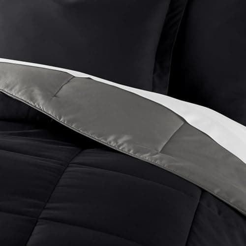 Linen Market Reversible Twin/Twin XL Comforter Set - Soft & Lightweight Down Alternative