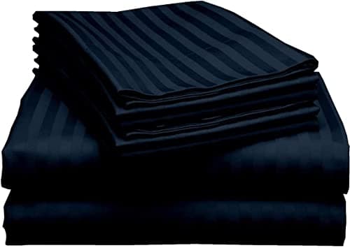 Queen Size 100% Egyptian Cotton Sheet Set - Deep Pockets - Royal Blue