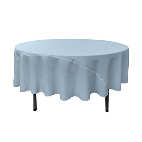 LA Linen Washable Emerald Green 108"Round Tablecloth