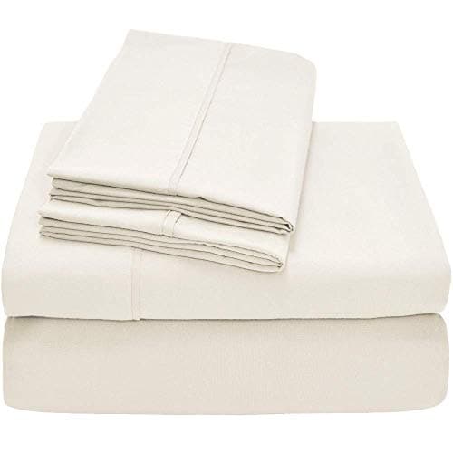 100% Pure Egyptian Cotton 800 Thread Count Sateen Weave Bed Sheets - Full Size, Chocolate
