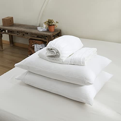 Simple&Opulence 100% Linen 4-Piece Sheet Set - Full Size