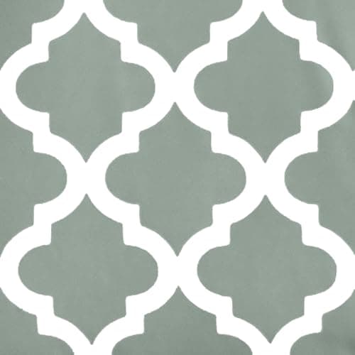 LDC Quatrefoil 4-Piece Soft Microfiber Bedding - Sage