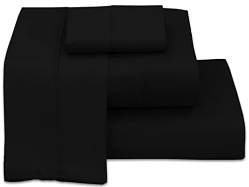 Full Size Brushed Microfiber Sheets Set with Deep Pockets - Pink Memories