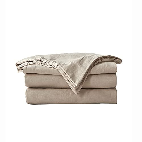 Simple & Opulent French Linen Duvet Cover Set - Queen, 3 Pieces