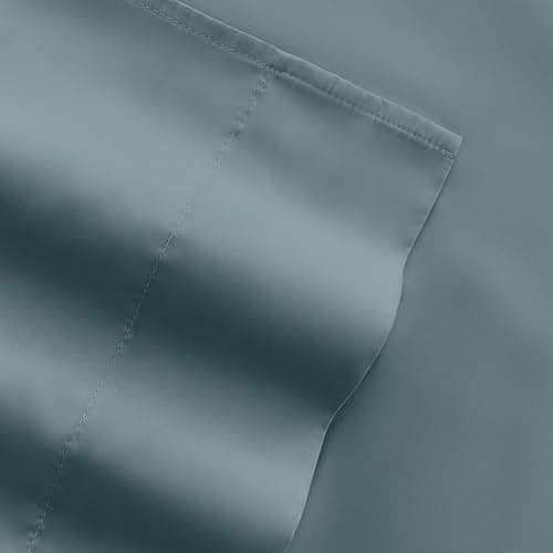 Oeko-TEX Certified Linen Market King Sheet Set - Light Gray