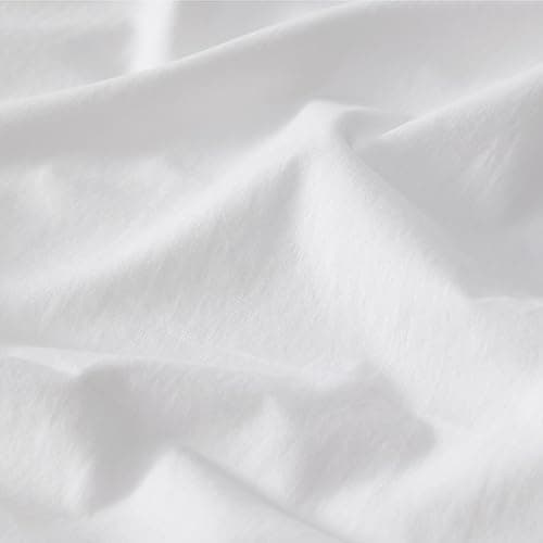 Breathable Cooling 100% Cotton Full Size Sheets with Deep Pocket