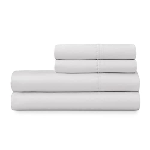 Martha Stewart 100% Cotton Twin Sheet Set, Gray