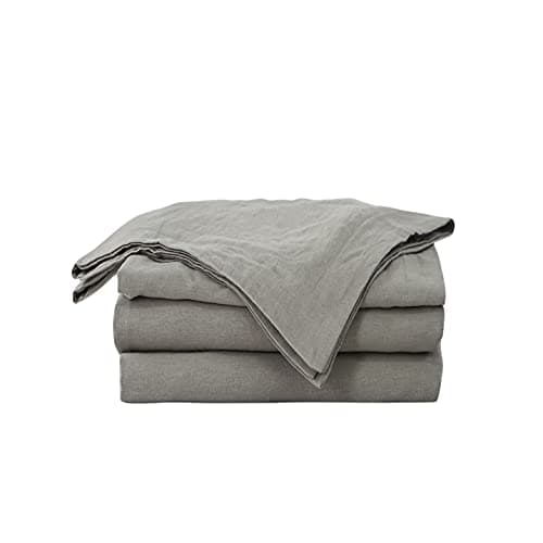 Simple & Opulent French Linen Duvet Cover Set - Queen, 3 Pieces