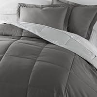 Linen Market Reversible Twin/Twin XL Comforter Set - Soft & Lightweight Down Alternative