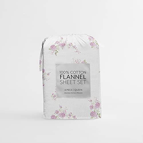 Ultra-Soft Pink Rose Full Bed Sheet Set - Enhanced Sleep Experience for Full Size Bed