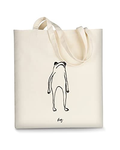 AUSVKAI Women's Aesthetic Canvas Tote Bag for Shopping Beach