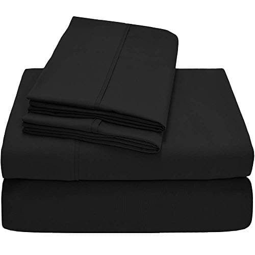 100% Pure Egyptian Cotton 800 Thread Count Sateen Weave Bed Sheets - Full Size, Chocolate