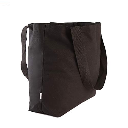 100% Cotton 12oz Canvas Heavy Duty Tote Bag for Grocery and Beach
