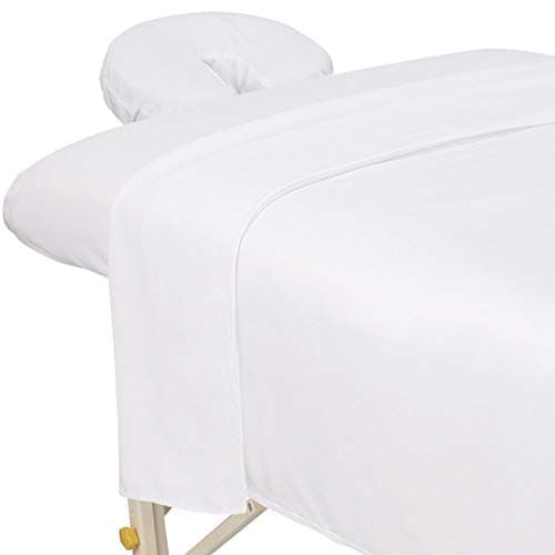 ForPro Professional Premium Microfiber Massage Sheet Set, Sage