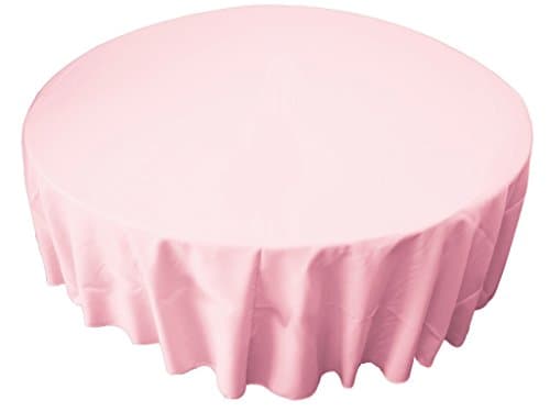 LA Linen Washable Emerald Green 108"Round Tablecloth