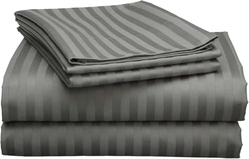 100% Egyptian Cotton 16inch Deep Pocket Queen Sheet Set, White