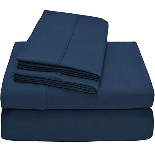 100% Pure Egyptian Cotton 800 Thread Count Sateen Weave Bed Sheets - Full Size, Chocolate