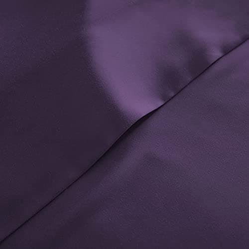 Bamboo Viscose 4-Piece Bed Sheet Set, Cooling & Soft Black Full Size