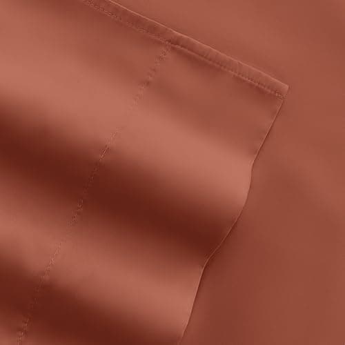 Market King 6-Piece Linen Sheet Set - Ultra Comfort & Cooling - Deep Pocket - Oeko-TEX Certified - Ivory