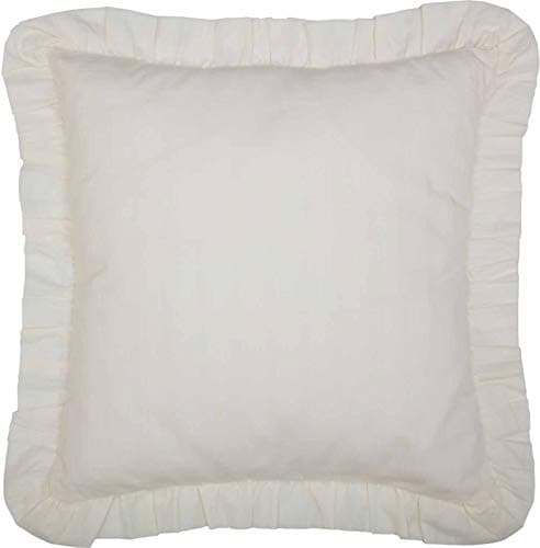 Piper Classics Vintage Farmhouse Off White Ticking Stripe 18" Throw Pillow Cover