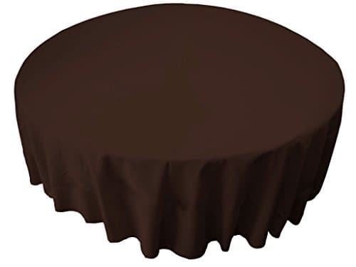 LA Linen Washable Emerald Green 108"Round Tablecloth