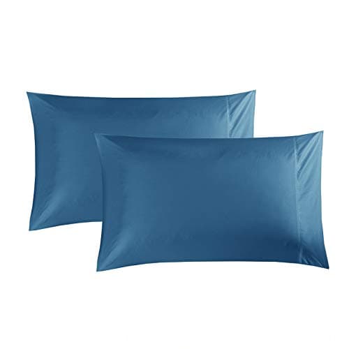 100% Supima Cotton 600 Thread Count Queen Pillowcase Set of 2, Luxury Hotel Pillow Cases