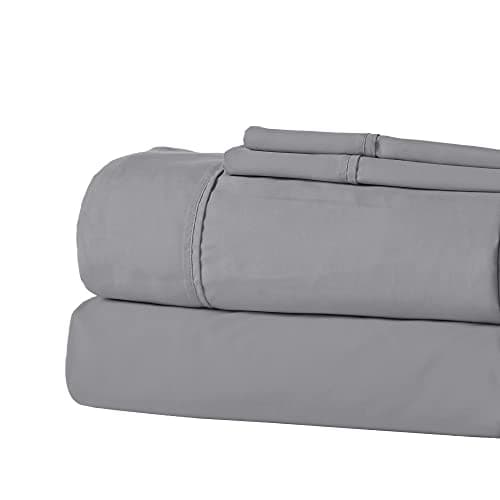 Modern Threads 4-Piece Deep Pocket Bedding Deep Pocket Mattress Up to 16 Inch Rose Bloom Full Size