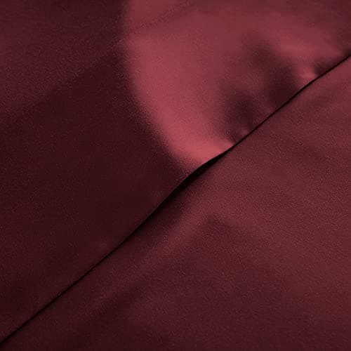 Bamboo Viscose 4-Piece Bed Sheet Set, Cooling & Soft Black Full Size