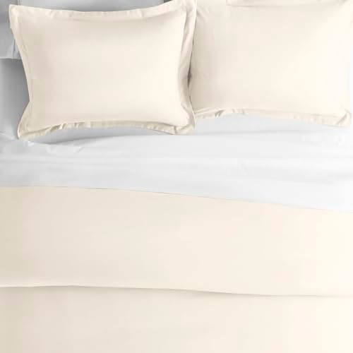 King Ivory Linen Market Pillow Sham