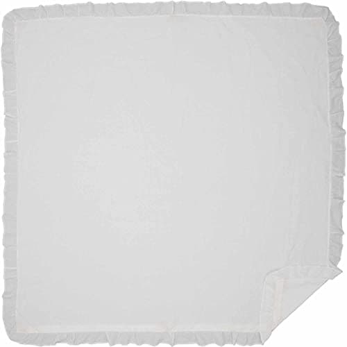 Piper Classics Provincial Linen White Queen Duvet Cover, 90" x 90"