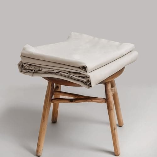 Bedsure 100% Cotton Queen Sheet Set - Breathable & Crisp Soft