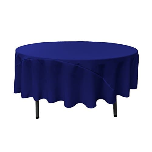 LA Linen Washable Emerald Green 108"Round Tablecloth