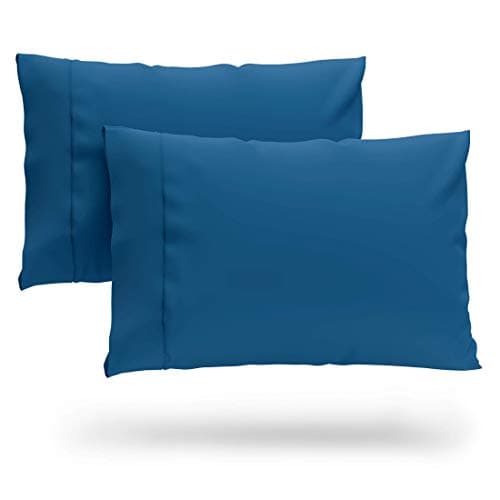 Cosy House Collection Bamboo Derived Rayon Pillowcase Set - Ultra Soft, Cooling Standard/Queen (Chocolate)