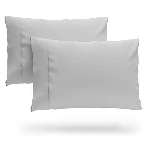 Cosy House Collection Bamboo Derived Rayon Pillowcase Set - Ultra Soft, Cooling Standard/Queen (Chocolate)