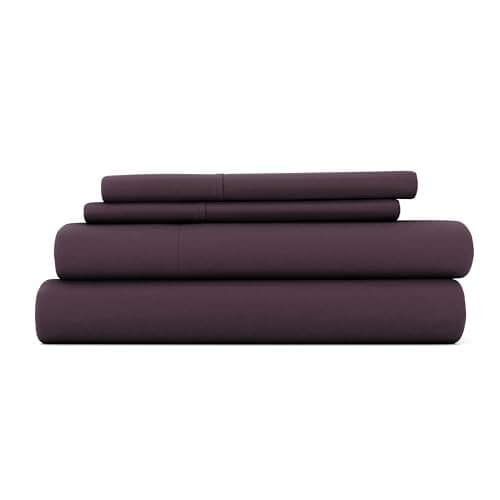 4 Piece Linen Bed Sheet Set