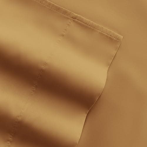 Market King 6-Piece Linen Sheet Set - Ultra Comfort & Cooling - Deep Pocket - Oeko-TEX Certified - Ivory