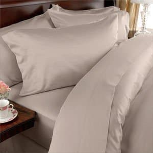Elegance Linen 1600 Series Queen Bed Sheet Set, Deep Pocket, Gray