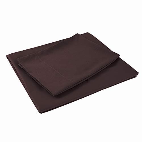 Sfoothome Black Luxury 4-Piece Bed Sheet Set - Full Size, Extra Deep Pocket