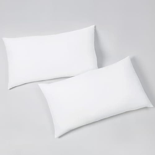 Linen Queen Pillow Set - Soft, Hypoallergenic & Machine Washable